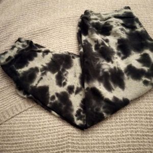 XL black and grey sweatpants